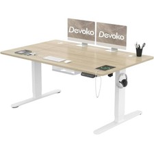 Elektrischer Schreibtisch Stehtisch 72-118cm Höhenverstellbar 160x80cm Memory