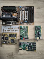 Gigabyte GA-6BXC Slot 1 AGP  Retro Mainboard + Pentium III 450MHz  384MB RAM ✅