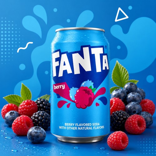 Fanta berry 355 ml inkl - -,