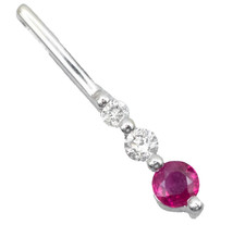 0.18ct Natürlich Rund Diamant