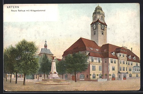 Artern neues rathaus mit - neues,