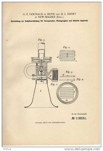 Original patentschrift - original,