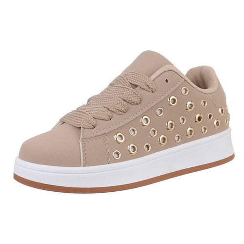 Damen low top sneaker mit - sneaker,