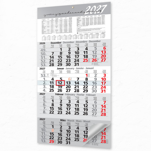 Kalender 2027 wandkalender - kalender,