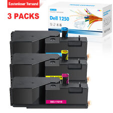 3x Toner Kompatibel Dell C1760NW 1350CNW 1355CN 1355CNW C1765NF C1765NFW