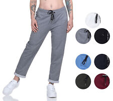 Sweathose Damen UNI 36 38 40 42 44 46 Krempel Jogger luftige Jogginghose Jogpant