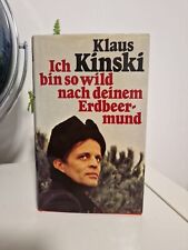 Klaus Kinski Buch: Ich bin so wild nach deinem Erdbeermund / Neuwertig 