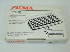 Sigma EKB 91 alphanumerische Tastatur Neu in OVP Vintage  