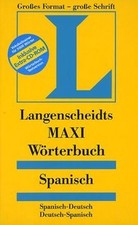 Spanisch. MAXI Wörterbuch. Langenscheidt. Spanisch-... | Buch | Zustand sehr gut