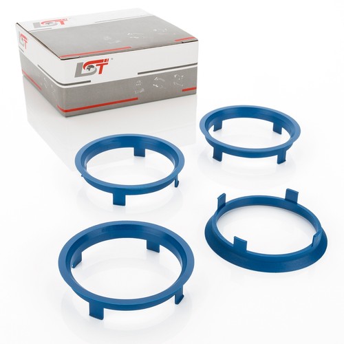 Zentrierringe blau für - 4x,