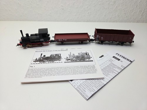 Fleischmann zugset mit br98 - mit,