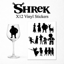 Shrek Oger Vinyl Aufkleber