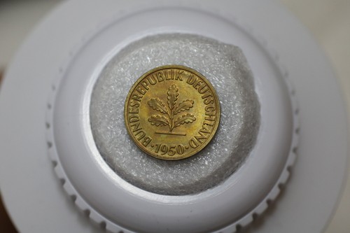 Bundes pfennig 1950 f - bundes,