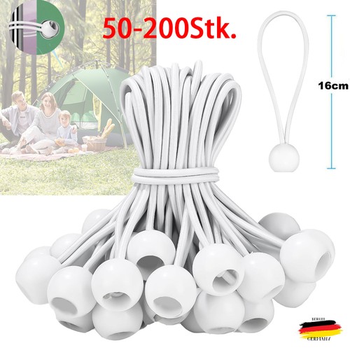 200x spanngummi mit kugel - 50-200x,