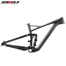 AIRWOLF T1000 Suspension Carbon MTB Rahmen Mountain Fahrrad 3K 142*12mm
