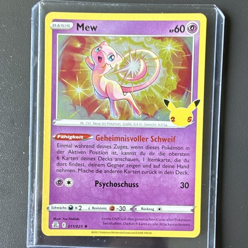 Mew 011 025 - 011/025, tcg