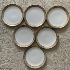 Winterling Marktleuthen Bavaria Kuchenteller Teller Goldrand