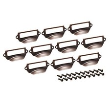 10 Etikettenhalter Griffe