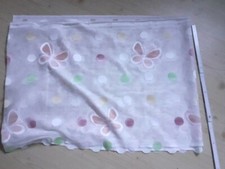 Ca. 310 cm 3,1 Meter Vorhangstoff Kinder Gardinen Scheibengardine Bunt Schmetter