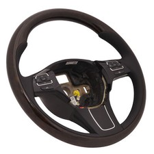 Holz Leder Lenkrad