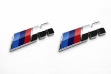 2x BMW M Embleme Logo