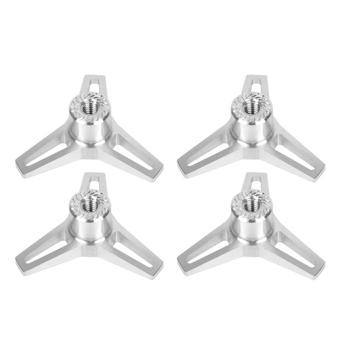 Aluminum wheel lock - aluminum, nut