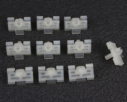 10x halteklammer klammer - 10x,