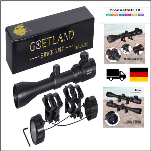 Goetland zielfernrohr 9x40 - zielfernrohr, 3-9x40