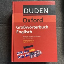 Duden oxford großwörterbuch - duden,