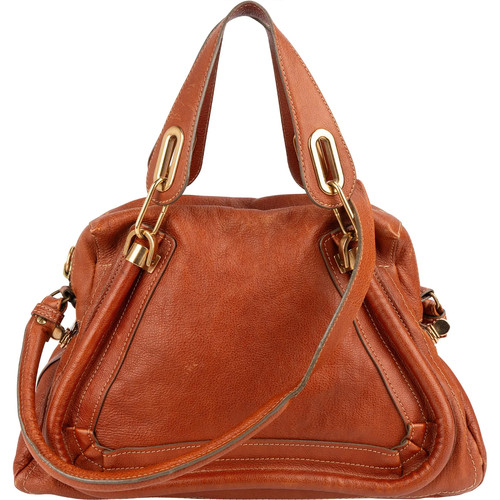 Chloé leather paraty shoulder - leather,