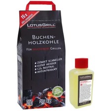 Lotus Grill 1kg Holzkohle und