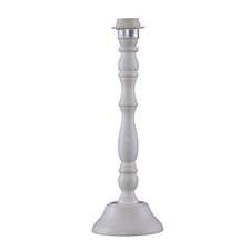 Tischleuchte Holz Matt Weiß