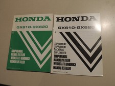 Werkstatthandbuch Shop manual de taller Honda GX 610 620 Industriemotor Kart `95