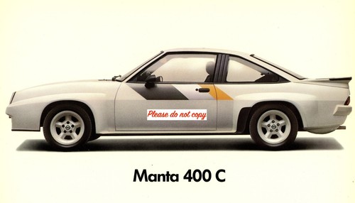 Opel manta 400 top - c, .