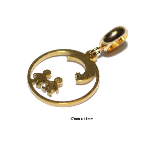 Edelstahl charms anhänger - charms,