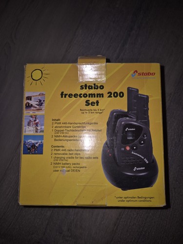 Handfunkgeräte stabo freecomm - handfunkgeräte,