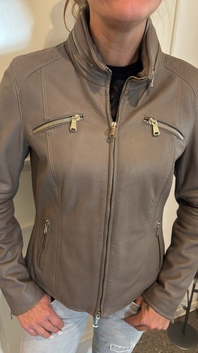 Heinz bauer damen lederjacke - bauer,