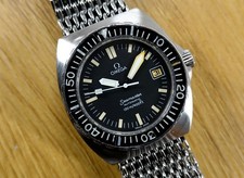 OMEGA 40 mm Seamaster 120M Baby Ploprof Ref. 166.0250 Automatic Shark Mesh 1973
