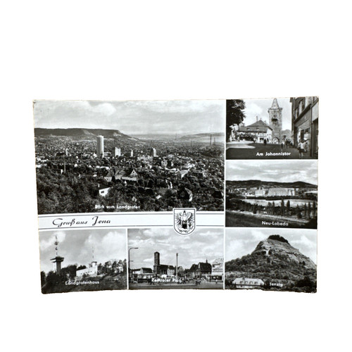 Ansichtskarte postkarte jena - ansichtskarte,