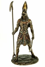 Veronese Figur Horus ägyptischer Gott des Himmels 27cm Ägypten Pharao bronziert 