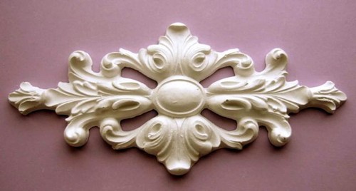 Gips stuck ornament - gips, relief