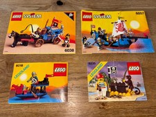 LEGO® Ritter Castle Piraten Bauanleitung 6038 6057 6018 6235