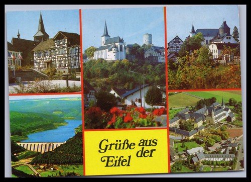 Ansichtskarte eifel marmagen - ansichtskarte, /