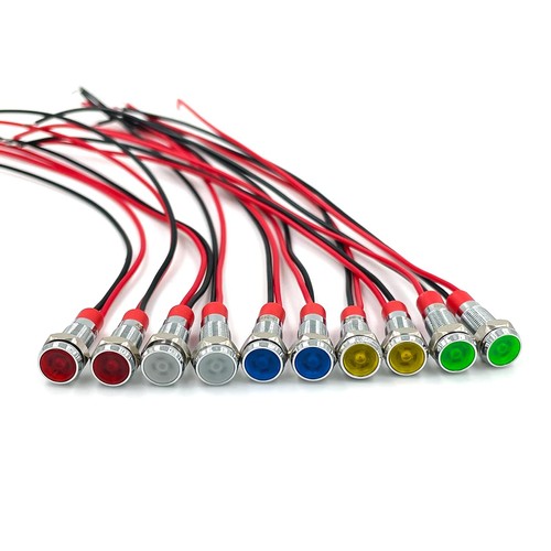 Kontrollleuchten set 12 - 6-mm-kontrollleuchten-set,,