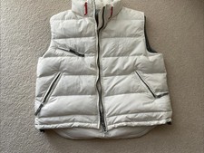Steppweste  LINEA GIMO Gr. 42  - beige/grau