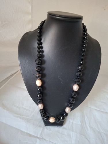 Vintage kette halbedelstein - kette,
