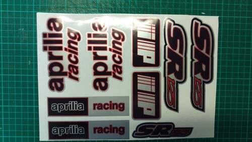 Aprilia sr125 decals aufkleber - aprilia,