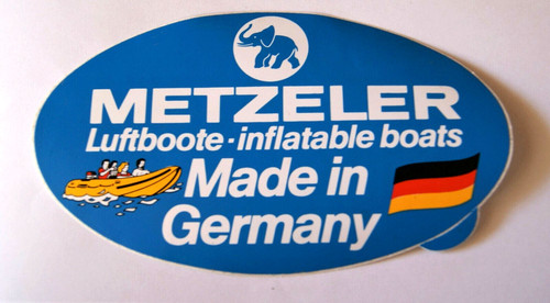 Werbe aufkleber metzeler - werbe-aufkleber,