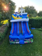 Hüpfburg Wasserrutsche