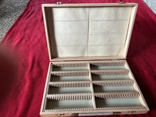 Diakasten - Diamagazin - Aufbewahrung für 200 Dias - Holzkasten - Wie NEU